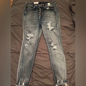 Judy Blue high waist skinny with 5 button fly